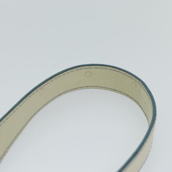 CELINE C Macadam Canvas Shoulder Bag Light Blue - Picture 9 of 13